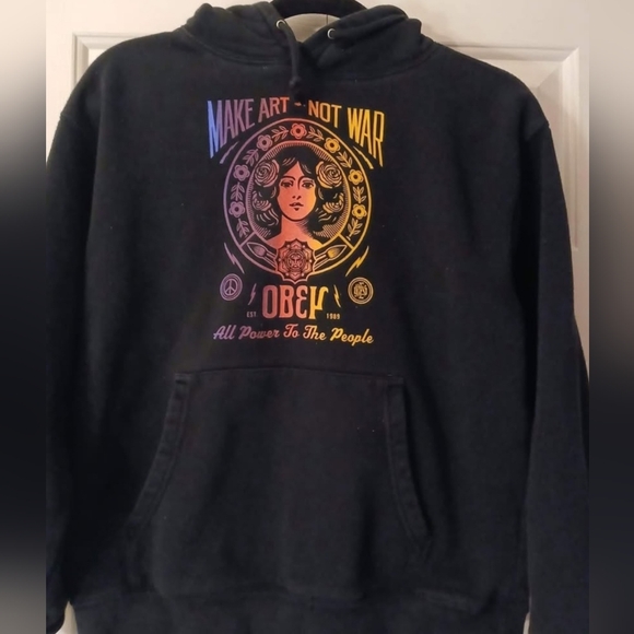 Obey Tops - Obey Hoodie W Sm